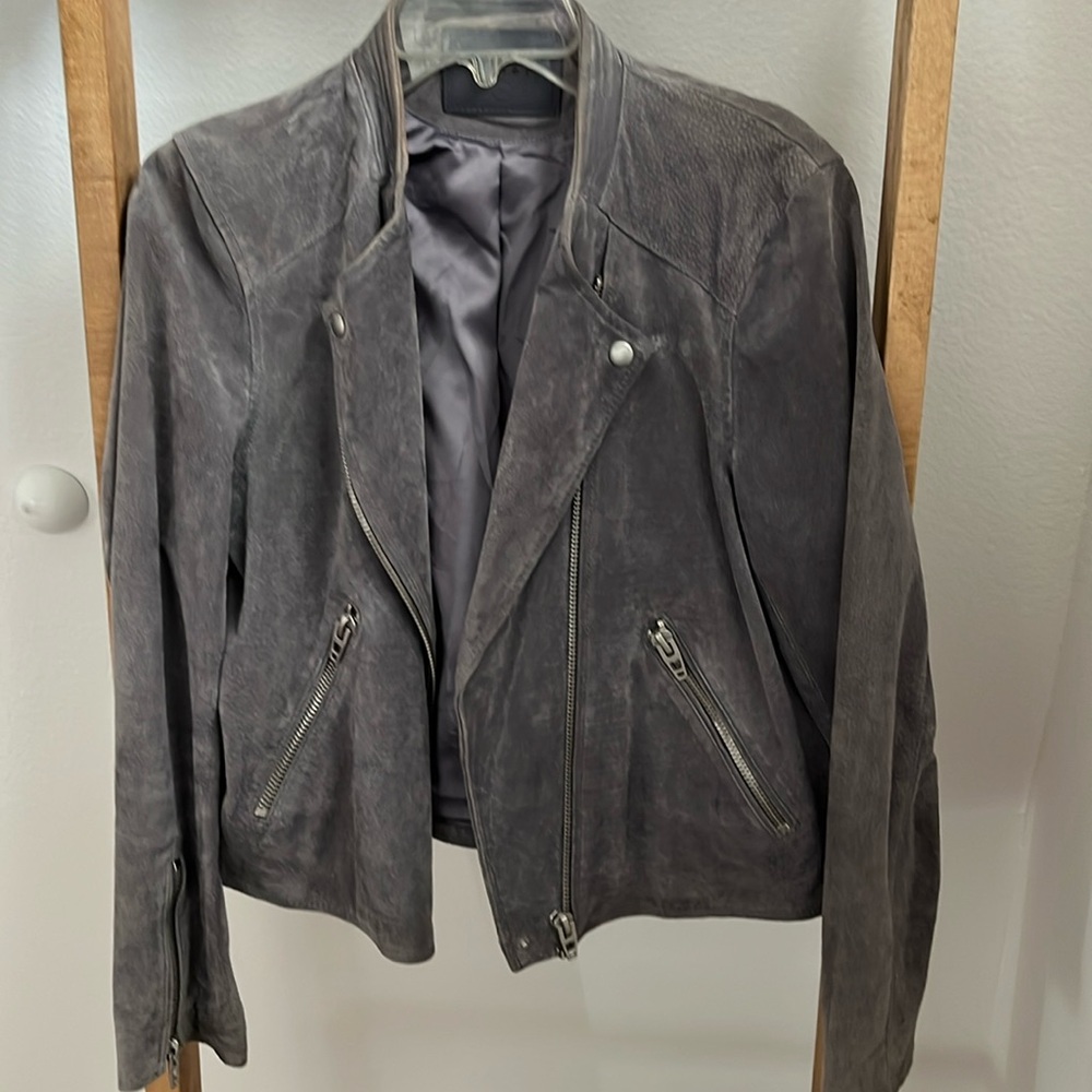 Blank NYC Faux suede jacket